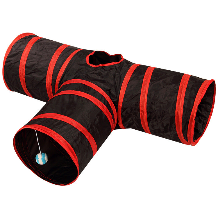 Pet Supplies Cat Crinkle Tunnel Foldable Cat Toy